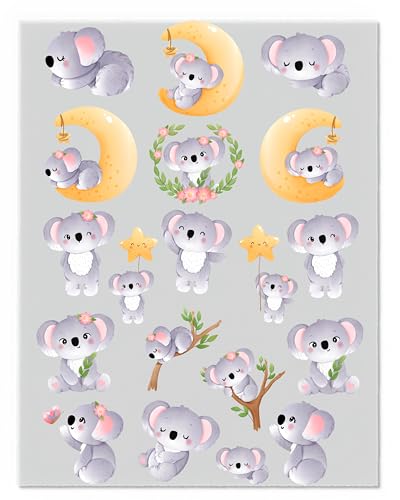 Tiere Bügelbilder-Set – Verschiedene Motive und Größen auf A4-Bogen – Zum Selbstgestalten von Textilien für Kinder & Erwachsene D41 Tiere Bügelbilder-Set – Verschiedene Motive und Größen auf A4-Bogen – Zum Selbstgestalten von Textilien für Kinder & Erwachsene D41 von Merchfy