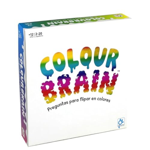 Merkur, Colour Brain, lustiges Fragespiel mit Karten, für Teams oder Einzelspieler, bis zu 20 Spieler, für Familien- und Freundentreffen, ab 14 Jahren Merkur, Colour Brain, lustiges Fragespiel mit Karten, für Teams oder Einzelspieler, bis zu 20 Spieler, für Familien- und Freundentreffen, ab 14 Jahren von Mercurio Distribuciones