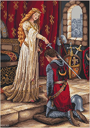 Merejka Die Auszeichnung Zählmuster Kreuzstichset, Baumwolle, Mehrfarbig, 40x30 cm Merejka Die Auszeichnung Zählmuster Kreuzstichset, Baumwolle, Mehrfarbig, 40x30 cm von Merejka