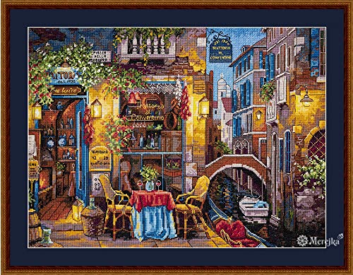 Merejka K-160 Kreuzstich-Set, Baumwolle, mehrfarbig, 30 x 40 cm Merejka K-160 Kreuzstich-Set, Baumwolle, mehrfarbig, 30 x 40 cm von Merejka