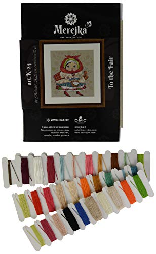 Merejka K-24 Zur Messe Zählmuster Kreuzstichset, Baumwolle, mehrfarbig, 24x26 cm Merejka K-24 Zur Messe Zählmuster Kreuzstichset, Baumwolle, mehrfarbig, 24x26 cm von Merejka