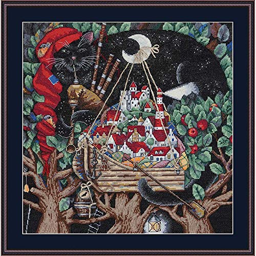 Merejka Kreuzstich-Set, Baumwolle, mehrfarbig, 38 x 38 cm Merejka Kreuzstich-Set, Baumwolle, mehrfarbig, 38 x 38 cm von Merejka