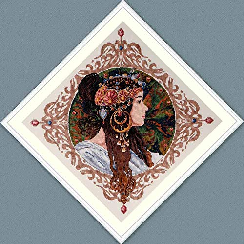Merejka Kreuzstich-Set, Braun Merejka Kreuzstich-Set, Braun von Merejka
