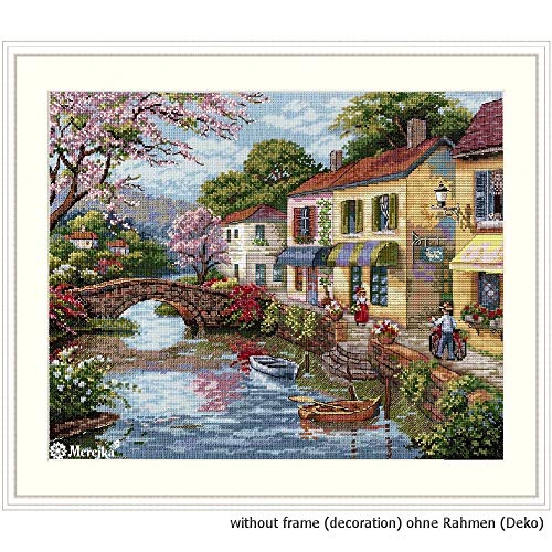 Merejka Kreuzstich-Set, mehrfarbig, 30 x 38 cm Merejka Kreuzstich-Set, mehrfarbig, 30 x 38 cm von Merejka