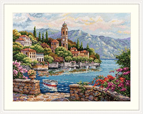 Stickpaket mit Zählpatrone Lago di Como Merejka k175 Stickpaket mit Zählpatrone Lago di Como Merejka k175 von Merejka