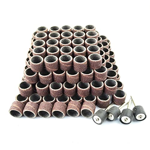 Merryland Schleifhülse für Dremel 184 Stück, Schleifband 80# 13 X 13 mm 180 Stück und Schleifwalze 4 Stück, SchleifenBand für Maniküre Pediküre, Mini Drehwerkzeug Zubehör Elektrowerkzeuge, RMTA184C1 Merryland Schleifhülse für Dremel 184 Stück, Schleifband 80# 13 X 13 mm 180 Stück und Schleifwalze 4 Stück, SchleifenBand für Maniküre Pediküre, Mini Drehwerkzeug Zubehör Elektrowerkzeuge, RMTA184C1 von Merryland