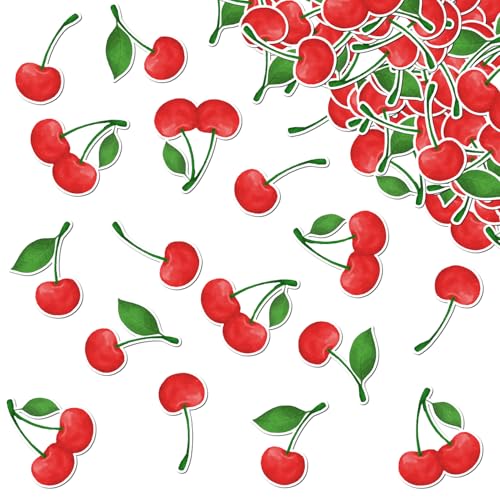 200 Stück Kirsch-Konfetti für Tisch, süße Kirsche, Party-Dekorationen, Kirschpapier, Streuung, Kirsch-Party, Tischdekoration für Mädchen, Obst-Thema, 1. Geburtstag, Babyparty, Junggesellinnenabschied, 200 Stück Kirsch-Konfetti für Tisch, süße Kirsche, Party-Dekorationen, Kirschpapier, Streuung, Kirsch-Party, Tischdekoration für Mädchen, Obst-Thema, 1. Geburtstag, Babyparty, Junggesellinnenabschied, von Merrystorm