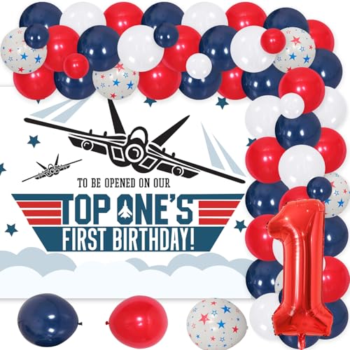 Fighter Jet 1. Geburtstag Dekorationen für Jungen Rot Blau Luftballons Flugzeug Thema Ballon Girlande Bogen Kit Erster Geburtstag Hintergrund Kämpfer Jet Flugzeug Thema Party Supplies Fighter Jet 1. Geburtstag Dekorationen für Jungen Rot Blau Luftballons Flugzeug Thema Ballon Girlande Bogen Kit Erster Geburtstag Hintergrund Kämpfer Jet Flugzeug Thema Party Supplies von Merrystorm