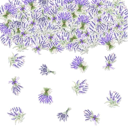 Lavendel-Konfetti, 200 Stück, Lavendel-Konfetti, violetter Lavendel, Tischdekoration, doppelseitiger Druck, Tischdekoration für Mädchen, Frauen, Junggesellinnenabschied, Hochzeit, Verlobung, Lavendel-Konfetti, 200 Stück, Lavendel-Konfetti, violetter Lavendel, Tischdekoration, doppelseitiger Druck, Tischdekoration für Mädchen, Frauen, Junggesellinnenabschied, Hochzeit, Verlobung, von Merrystorm