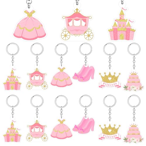Prinzessinnen-Schlüsselanhänger, Partyzubehör, Rosa, Acryl-Schlüsselanhänger, Prinzessinnengeschenke, Zubehör, Prinzessinnen-Babyparty, Gastgeschenke für Mädchen, Prinzessin, Babyparty, 3., 4., 5 Prinzessinnen-Schlüsselanhänger, Partyzubehör, Rosa, Acryl-Schlüsselanhänger, Prinzessinnengeschenke, Zubehör, Prinzessinnen-Babyparty, Gastgeschenke für Mädchen, Prinzessin, Babyparty, 3., 4., 5 von Merrystorm