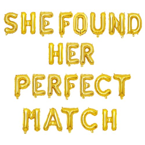 She Found Her Perfect Match Bachelorette Dekoration Match Made in Heaven Bachelorette Ballon Banner Junggesellinnenabschied Dekor Dekorationen Hintergrund für Frauen Bachelorette Brautparty Hochzeit She Found Her Perfect Match Bachelorette Dekoration Match Made in Heaven Bachelorette Ballon Banner Junggesellinnenabschied Dekor Dekorationen Hintergrund für Frauen Bachelorette Brautparty Hochzeit von Merrystorm
