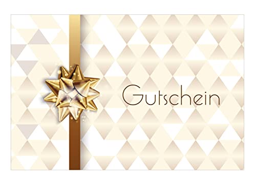 Merz – 1 Stück Gutscheinkarte mit Kuvert 12x18 cm – Blanko Gutschein zum selber ausfüllen – Geschenkgutschein Klappkarte für Geburstage, Weihnachten, Ostern, Hochzeiten, Valentinstag, Jubiläum, etc. von Merz Designkarten