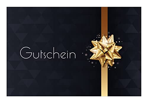 Merz – 1 Stück Gutscheinkarte mit Kuvert 12x18 cm – Blanko Gutschein zum selber ausfüllen – Geschenkgutschein Klappkarte für Geburstage, Weihnachten, Ostern, Hochzeiten, Valentinstag, Jubiläum, etc. von Merz Designkarten