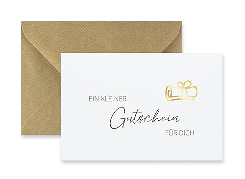 Merz Designkarten 1 Gutscheinkarte Geschenkgutschein edles italienisches Premiumpapier weiss gold mit 1 Kuvert Klappkarte Gutschein für Geburtstag Weihnachten Merz Designkarten 1 Gutscheinkarte Geschenkgutschein edles italienisches Premiumpapier weiss gold mit 1 Kuvert Klappkarte Gutschein für Geburtstag Weihnachten von Merz Designkarten