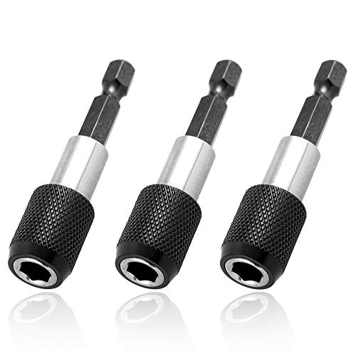Mesee 3 Stück Sechskantschaft Magnetische Verlängerungsstange, Magnetische Bohrer Verlängerung Halter, 1/4" Hex Shank Schnellwechsel Bit Verlängerungsstange für Bohrmaschine Schrauben Muttern/60 mm Mesee 3 Stück Sechskantschaft Magnetische Verlängerungsstange, Magnetische Bohrer Verlängerung Halter, 1/4" Hex Shank Schnellwechsel Bit Verlängerungsstange für Bohrmaschine Schrauben Muttern/60 mm von Mesee
