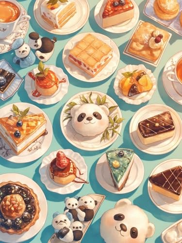 Mesribandy Kreuzstich Stickpackung 11CT Vorgedruckt Kreuzstich Set Gourmet-Desserts DIY Starter Stickbild Handwer Geschenk Heimdekoration 50x70 cm Mesribandy Kreuzstich Stickpackung 11CT Vorgedruckt Kreuzstich Set Gourmet-Desserts DIY Starter Stickbild Handwer Geschenk Heimdekoration 50x70 cm von Mesribandy