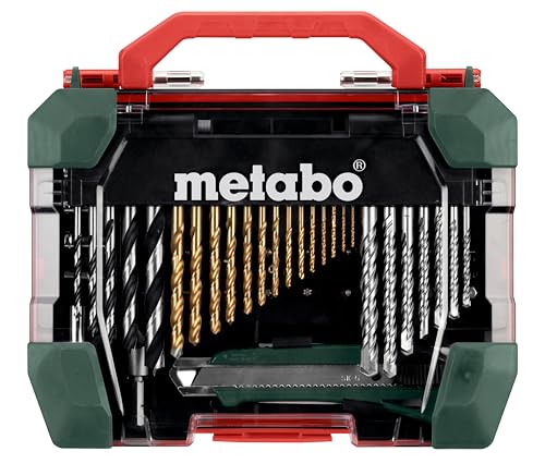Metabo Zubehör-Set SP – 626707000 – Umfassendes Set für Metall-, Stein- und Holzarbeiten – 55-teilig von metabo