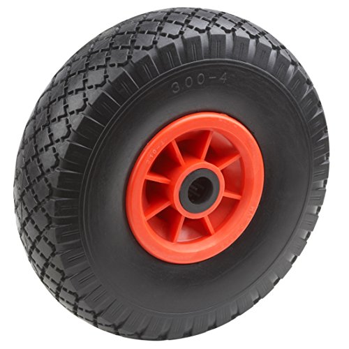 Metafranc Pannensicheres Rad Ø 260 mm - PVC-Felge - Typ 3.00 - 4 - 100 kg Tragkraft - Rollenlager / Vollgummi-Rad für Sackkarren / Komplettrad mit Felge / Sackkarrenrad / Ersatzrad / 810810 Metafranc Pannensicheres Rad Ø 260 mm - PVC-Felge - Typ 3.00 - 4 - 100 kg Tragkraft - Rollenlager / Vollgummi-Rad für Sackkarren / Komplettrad mit Felge / Sackkarrenrad / Ersatzrad / 810810 von Metafranc