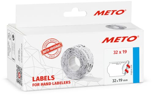 Meto Preisauszeichner Etiketten Vordruck « A consommer de préférence avant le » (32x19 mm, 2-zeilig, 5.000 Preisetiketten, weiß, permanent Meto Preisauszeichner Etiketten Vordruck « A consommer de préférence avant le » (32x19 mm, 2-zeilig, 5.000 Preisetiketten, weiß, permanent von Meto