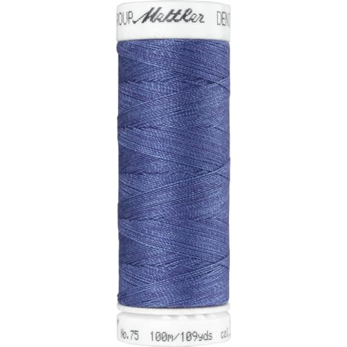 Mettler Thread Denim Doc No75-#40 109yd Lt Denim von Metrosene