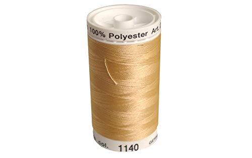 Mettler A2596-1140 Nähen und Stickerei Gewind, Polyester, 1140 Beige, 800 m von Mettler