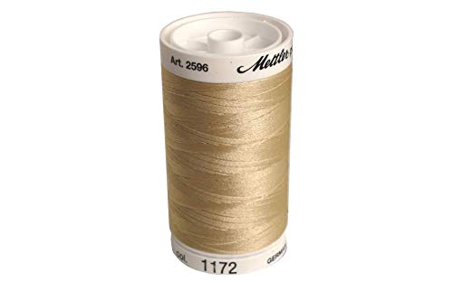Mettler A2596-1172 Nähen und Stickerei Gewind, Polyester, #1172 Beige, 800 m von Metrosene