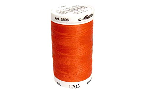 Mettler A2596-1703 Nähen und Stickerei Gewind, Polyester, 1703 Rot, 800 m von Metrosene