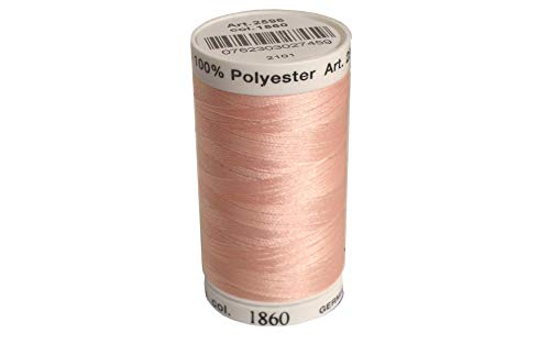 Mettler A2596-1860 Nähen und Stickerei Gewind, Polyester, 1860 Rosa, 800 m von Metrosene