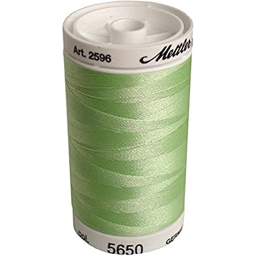 Mettler A2596-5650 Nähen und Stickerei Gewind, Polyester, 5650 Grün, 800 m von Mettler