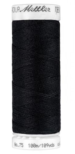 Mettler Nähgarn DENIM DOC in Schwarz speziell für Jeansstoffe und Jeansfarben. Jeansgarn Mettler Nähgarn DENIM DOC in Schwarz speziell für Jeansstoffe und Jeansfarben. Jeansgarn von Mettler