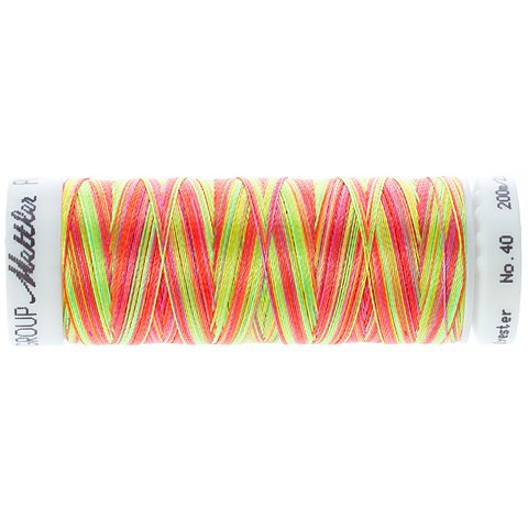 Mettler Poly Sheen Multi, Stärke: 40, 200m-Spule, neon color Mettler Poly Sheen Multi, Stärke: 40, 200m-Spule, neon color von Mettler