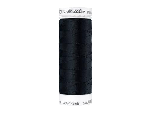 Mettler SERAFLEX Elastisches Nähgarn schwarz 130m Mettler SERAFLEX Elastisches Nähgarn schwarz 130m von Mettler