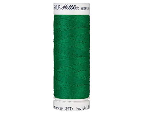 Mettler SERAFLEX elastischer Nähfaden 130 m grün Fb. 0247 von Mettler