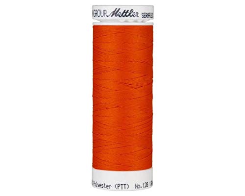Mettler SERAFLEX elastischer Nähfaden 130 m orange Fb. 0450 von Mettler
