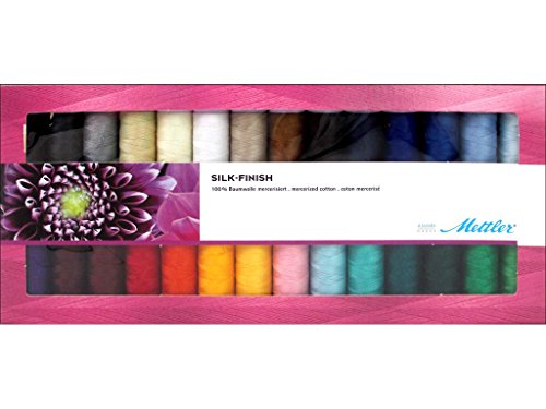 Mettler-Seide Finish Baumwolle Gewinde Geschenk Pack 2, Mehrfarbig Mettler-Seide Finish Baumwolle Gewinde Geschenk Pack 2, Mehrfarbig von Metrosene