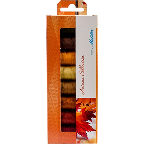 Mettler-Seide Finish Baumwolle Gewinde Geschenk Pack 8/pkg-Autumn Mettler-Seide Finish Baumwolle Gewinde Geschenk Pack 8/pkg-Autumn von Mettler