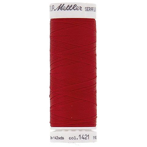 Mettler Seraflex, Stärke: 120, 130 m-Spule, rot von Mettler