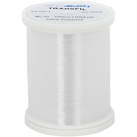 Mettler Transparent-Nähfaden, Stärke: 70, 1000m-Spule, hell Mettler Transparent-Nähfaden, Stärke: 70, 1000m-Spule, hell von Mettler
