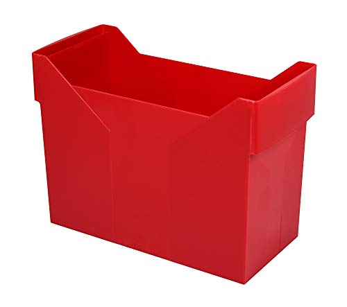 Metzger + Mendle Akten-Box, Registraturbehälter A4, Rot, Kunststoff Metzger + Mendle Akten-Box, Registraturbehälter A4, Rot, Kunststoff von Metzger + Mendle