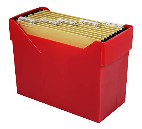 Metzger + Mendle Akten-Boy - A4 Registraturbox mit 5 Hängemappen - Rot Metzger + Mendle Akten-Boy - A4 Registraturbox mit 5 Hängemappen - Rot von Metzger + Mendle