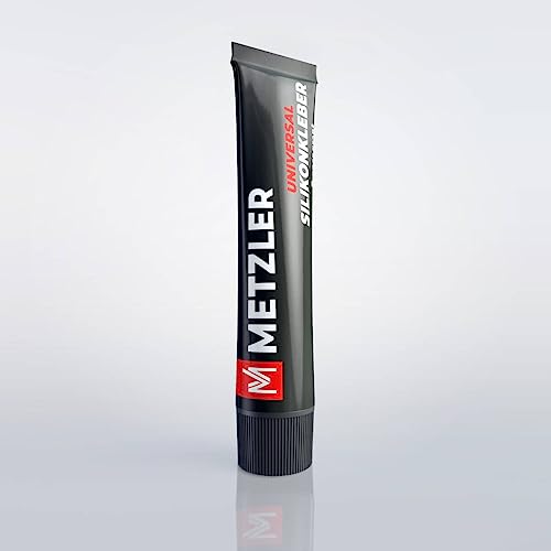 Metzler Universal Silikonkleber transparent 40 ml - Klebt auf Holz, Metall und mehr. von Metzler