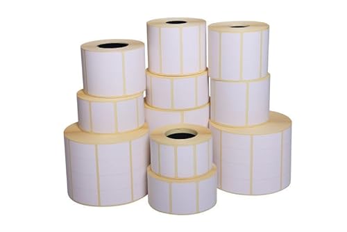 Thermo Etiketten Rolle 1 x 57 x 32 mm - 2100 Stck Versand UPS DPD DHL Thermo Etiketten Rolle 1 x 57 x 32 mm - 2100 Stck Versand UPS DPD DHL von Mevalon-Produkte