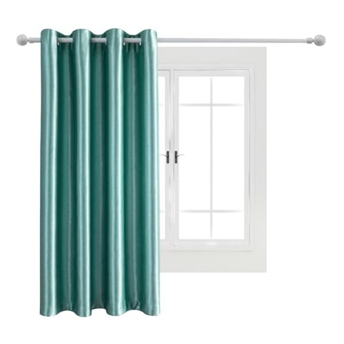 Mewkew Blackou Vorhänge für Kinderzimmer, Schlafzimmer, Wohnzimmer, wärmeisoliert, Raumverdunkelungsvorhang, Paar mit Ösen, dicke vertikale Vorhänge, 1 Bahn, H 155 x B 132 cm Mewkew Blackou Vorhänge für Kinderzimmer, Schlafzimmer, Wohnzimmer, wärmeisoliert, Raumverdunkelungsvorhang, Paar mit Ösen, dicke vertikale Vorhänge, 1 Bahn, H 155 x B 132 cm von Mewkew