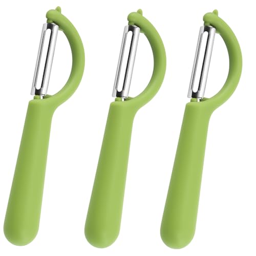 3 PCS Sparschäler,P-Schäler Für Universell Kartoffelschäler,Multifunktionaler Schäler Set Mit Ersatzklingen Spülmaschinenfester P-Schäler,Und Apfelschäler von Mewtush