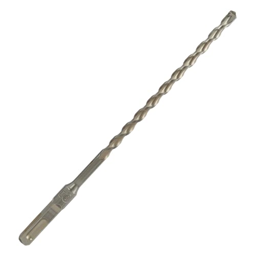 8x250mm Bohrer Professionell Betonbohrer, Ideal Zum Bohren in Stein, Beton, Naturstein, Ziegelmauer, Extra Langer Steinbohrer,Passend Für Bohrhammer von Mewtush