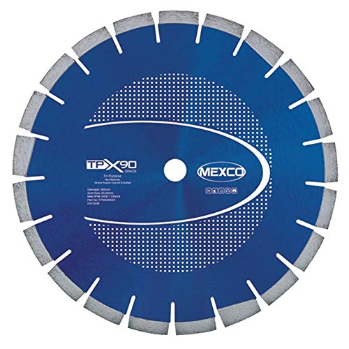 Mexco 300 mm TPX90 Drei-Zweck Diamantklinge. von Mexco