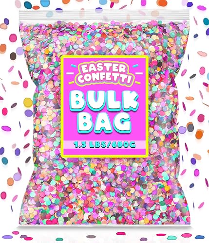 Mexikanisches Konfetti, bunt, 680 g, ideal für Ostereierfüller, Konfetti-Papier, Geburtstagsparty, Cascarones, Pinata-Füller, Fiesta-Dekorationen, Hochzeitsdekoration und Cinco de Mayo von Mexgrim