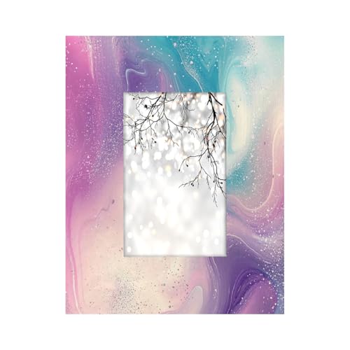 Mexpekil Bilderrahmen für Wandbehang und Tischplatte, 10 x 15 cm, glitzernd, lila, blau, Marmor, Holz-Bilderrahmen, Heimdekoration, Geschenk, 15,2 x 10,2 cm Mexpekil Bilderrahmen für Wandbehang und Tischplatte, 10 x 15 cm, glitzernd, lila, blau, Marmor, Holz-Bilderrahmen, Heimdekoration, Geschenk, 15,2 x 10,2 cm von Mexpekil