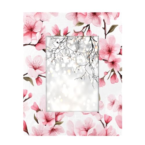 Mexpekil Bilderrahmen für Wandbehang und Tischplatte, 13 x 18 cm, rosa japanische Kirschblüten, Holz-Bilderrahmen, Heimdekoration, Geschenk, 17,8 x 12,7 cm Mexpekil Bilderrahmen für Wandbehang und Tischplatte, 13 x 18 cm, rosa japanische Kirschblüten, Holz-Bilderrahmen, Heimdekoration, Geschenk, 17,8 x 12,7 cm von Mexpekil