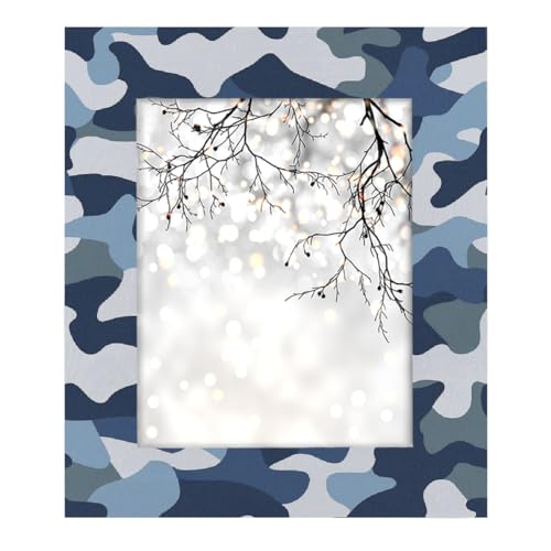 Mexpekil Bilderrahmen für Wandbehang und Tischplatte, 20 x 25 cm, Camouflage-Muster, Holz-Bilderrahmen, Heimdekoration, Geschenk, 25,4 x 20,3 cm Mexpekil Bilderrahmen für Wandbehang und Tischplatte, 20 x 25 cm, Camouflage-Muster, Holz-Bilderrahmen, Heimdekoration, Geschenk, 25,4 x 20,3 cm von Mexpekil